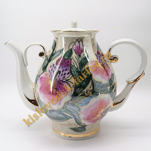 Чайник "Восточный" Коллекция "Тигровые орхидеи на бежевом"