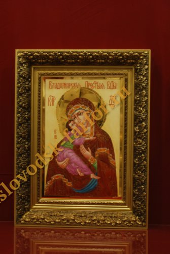 Икона Владимирской богоматери 70 см